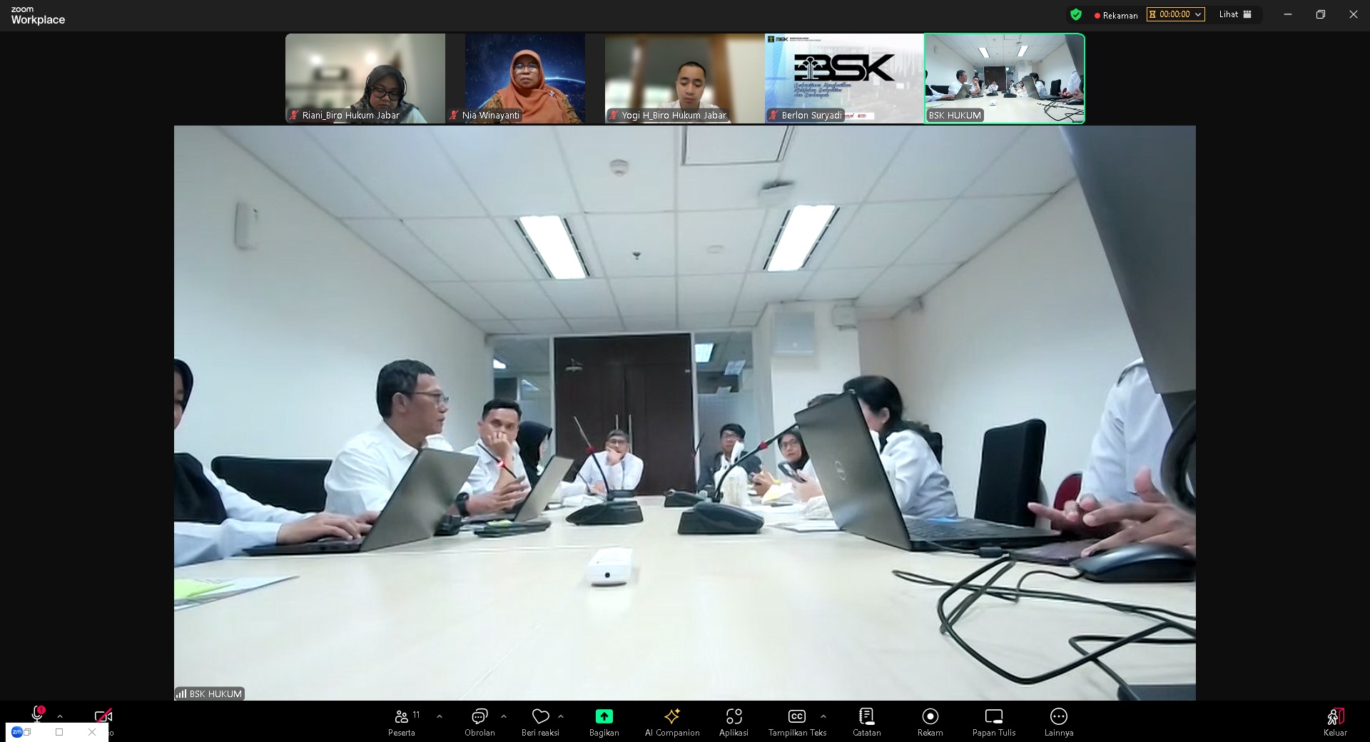 Kemenkum Jabar Dukung Penuh BSK Hukum Atasi Tumpang Tindih Regulasi Lewat Standar Baru